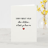 Carte Doux Autres Enfants (Fleur jaune)