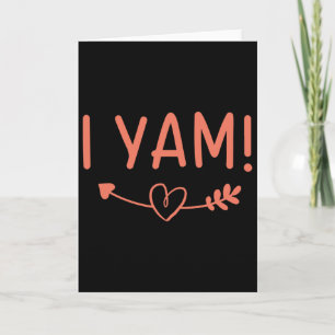 Carte Doux couples assortis de Thanksgiving Elle est ma