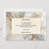 Carte Doux Cute Kitten Amis Se Bien Bientôt (Dos)