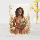 Carte Doux / Émotionnel (Fleur jaune)