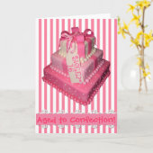 Carte Doux Seize Ans (Fleur jaune)