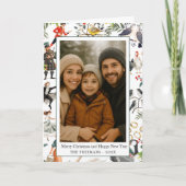Carte Douze Jours de Noël Plié (Devant)