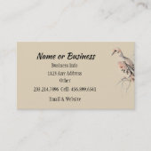 Carte Dove/Turtle Dove en deuil pour Customiser (Devant)