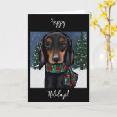 Carte Doxie (Fleur jaune)