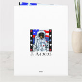 CARTE DOXIE ASTRONAUTE (Dos)