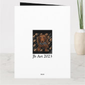 CARTE DOXIE ROUGE LONGTEMPS HAÏS (Dos)