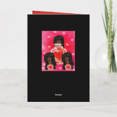 Carte Doxie Saint-Valentin (Dos)