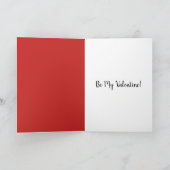 Carte Doxie Saint-Valentin (Intérieur)