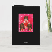 Carte Doxies aux cheveux longs rouges (Dos)