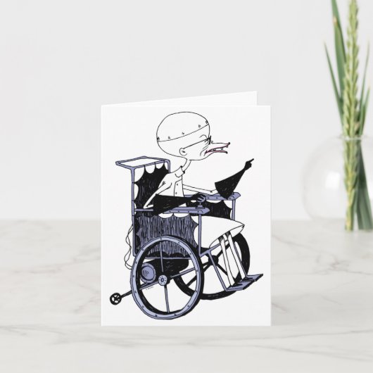 Carte Dr Finkelstein Scientifique Fou Bébé  (Devant)