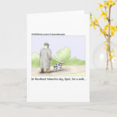 Carte Dr. Roarshach BD, T-Shirts et Objets de Collection (Fleur jaune)