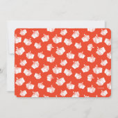 Carte Dr Seuss | Baby shower d'hiver Grinch (Dos)