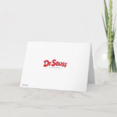 Carte Dr. Seuss | Chat Chapeauté Anniversaire (Dos)