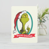 Carte Dr Seuss | Grinch (Debout devant)