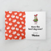 Carte Dr. Seuss | Grinch Anniversaire d'hiver (Intérieur)