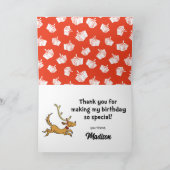 Carte Dr Seuss | Grinch hiver Merci d'anniversaire (Intérieur)