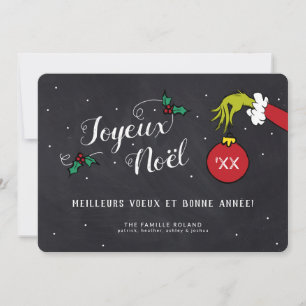 Carte Dr Seuss   Grinch - Joyeux Noël Photo