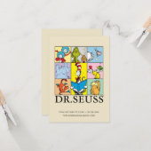 Carte Dr. Seuss | Histoires Graphiques (Devant/Arrière en situation)
