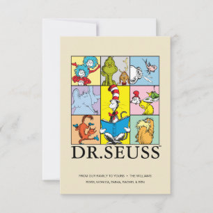 Carte Dr. Seuss Histoires Graphiques