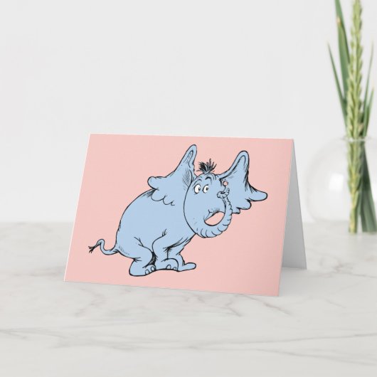 Carte Dr. Seuss | Horton Côté Regard (Devant)