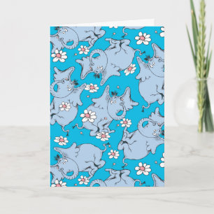Carte Dr. Seuss Horton entend un Qui