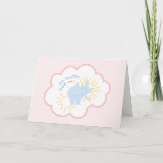 Carte Dr. Seuss Horton | Qu'importe sa petitesse (Devant)