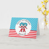 Carte Dr. Seuss | Joyeux Anniversaire ! (Fleur jaune)