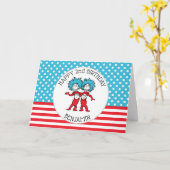 Carte Dr Seuss | Joyeux Anniversaire Pour Vous ! (Fleur jaune)