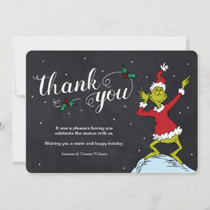 Carte Dr Seuss   Joyeux Merci Grinchmas 