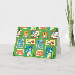Carte Dr. Seuss Les œufs verts au jambon Citations d'his