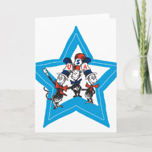 Carte Dr Seuss   Little Cats USA Graphisme Casquette