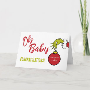 Carte Dr. Seuss Oh Baby Grinch Baby Félicitations