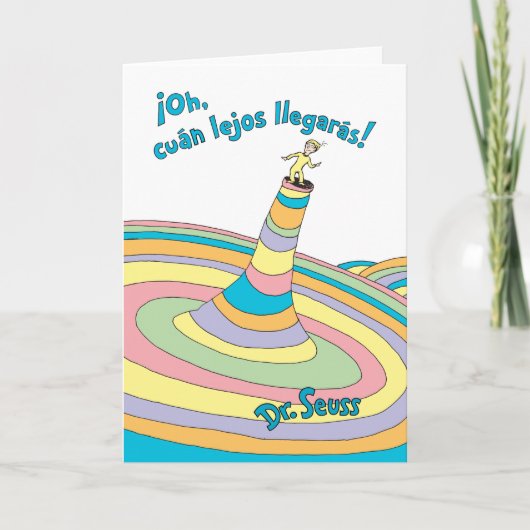 Carte Dr. Seuss | Oh, vous irez loin ! (Devant)