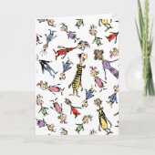 Carte Dr. Seuss Whoville Characters Festive Pattern (Devant)