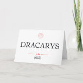 Carte Dracarys (Devant)