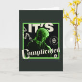 Carte Draco Malfoy - "C'est compliqué" (Fleur jaune)