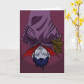 Carte Dracula et ami (Fleur jaune)