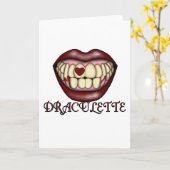 Carte Draculette (Fleur jaune)