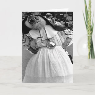 Carte Drag Queen NYC. 1989