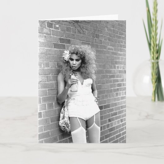 Carte Drag Queen NYC. 1989 (Devant)