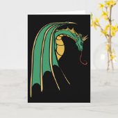 Carte Dragon (Fleur jaune)