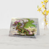 Carte Dragon (Fleur jaune)