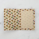 Carte Dragon à barbe « Noël Barbu » (Intérieur)