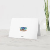 Carte Dragon à fleurs de prickly (carte) (Dos)