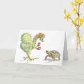 Carte Dragon à fleurs de prickly (carte) (Fleur jaune)