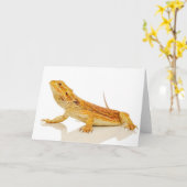 Carte Dragon barbu (Fleur jaune)