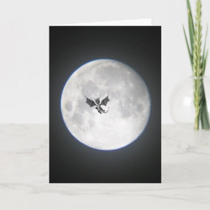 Carte Dragon dans le clair de lune