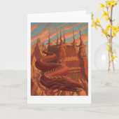 Carte Dragon d'automne (Fleur jaune)