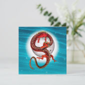 Carte Dragon de l'Est - Mythique Créature Imaginaire (Debout devant)