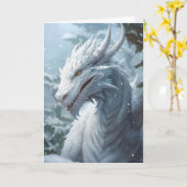 Carte Dragon de l'Hiver de Neige (Fleur jaune)